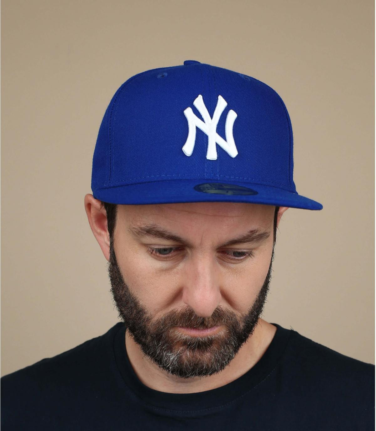 Casquette New York bleu CasquetteNY 59fifty bleu